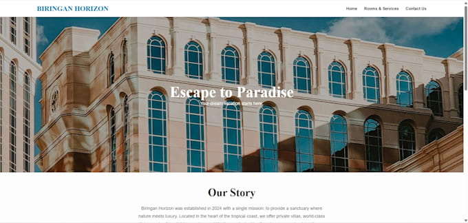design a professional website