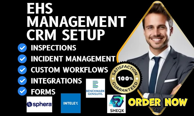 setup spheracloud processmap benchmark gensuite intelex for ehs management crm