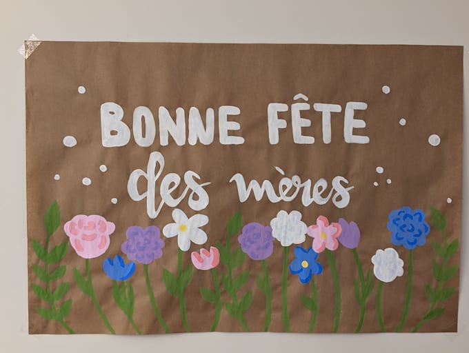 create a personalized hand painted banner for events
