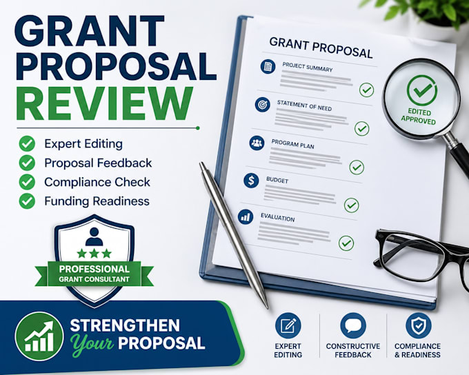 review edit and improve your grant proposal for funding success