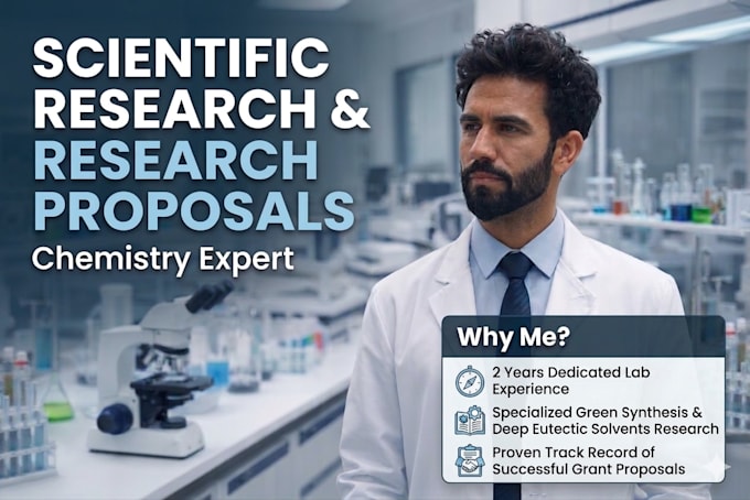 be your expert chemist for research and technical writing