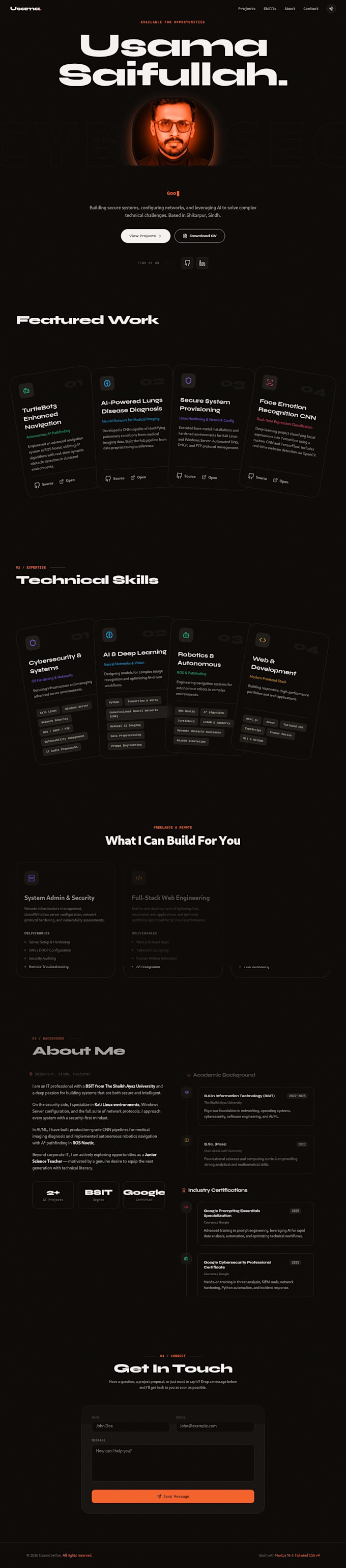 build a modern responsive website