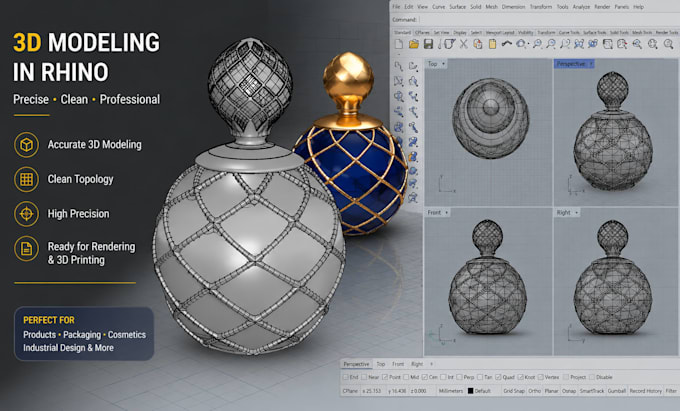 create 3d product designs, cad models and realistic renders