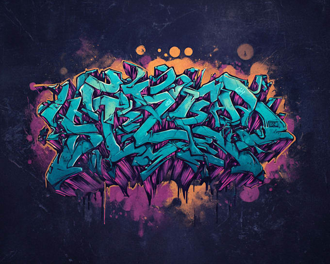 design custom graffiti lettering and logo art