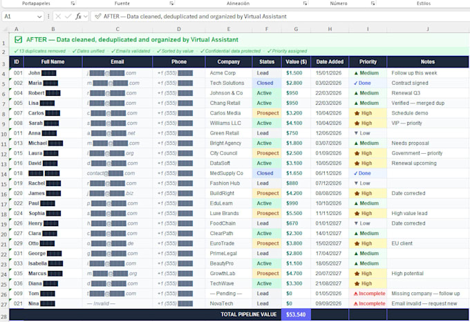 be your virtual assistant for admin tasks and data entry