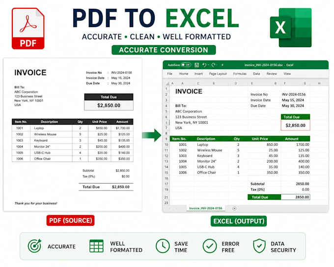 do fast accurate excel data entry and copy paste