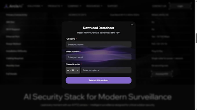 develop a fullstack web application
