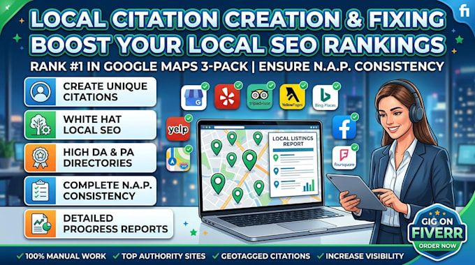 fix local citations and clean up duplicate business listings US