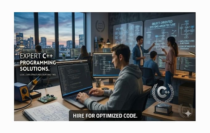 be your expert cpp programmer and coding projects and tasks