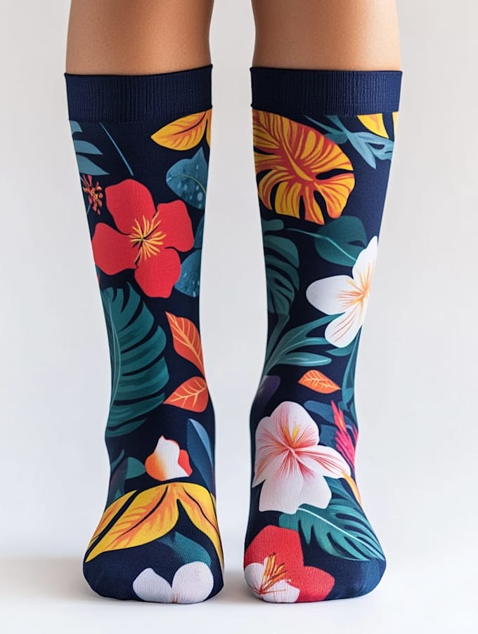 design custom and unique socks design