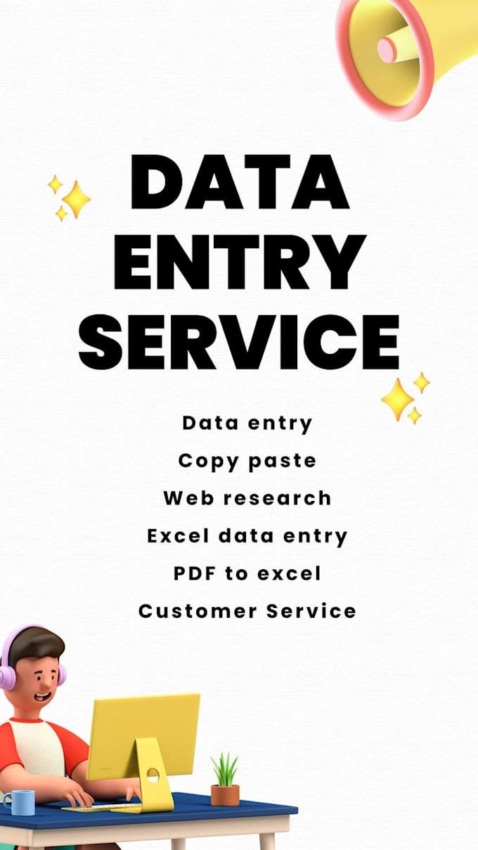 do professional data entry, excel data entry