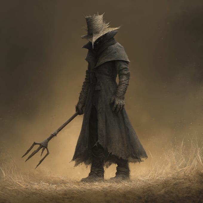 create darkart, horror, underground art illustration