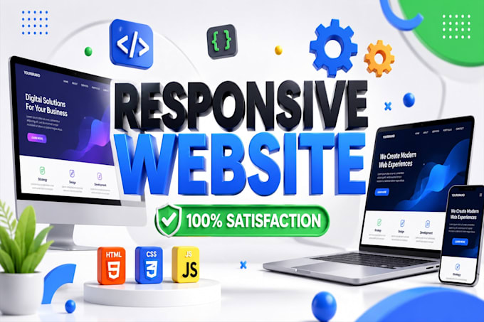 build custom website as full stack website developer, website development