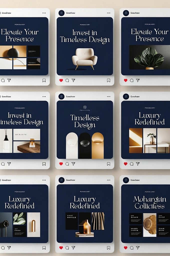 create premium social media visuals