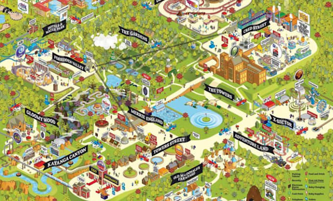 create expert hiking maps, trail maps, park maps, and custom vector maps