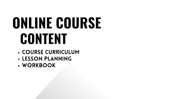 create course instructional design, training course content, workbook
