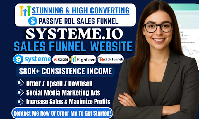 build systeme io sales funnel systeme io website systeme io landing page