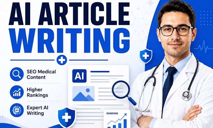 write ai article for medical services for higher ranking
