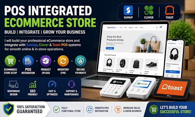 build sumup eshop ecommerce toast clover pos website store upload product wise