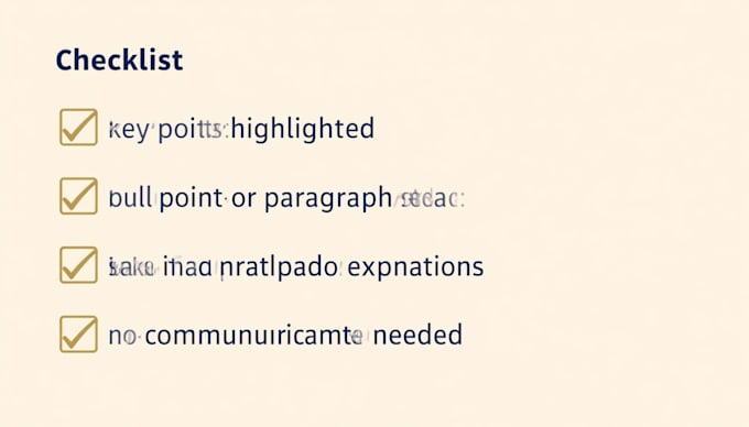 summarise any text into a clear concise and easy to read version