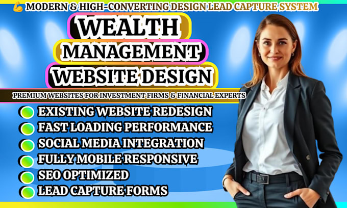 wealth management website ,financial consultant website, wealth advisor website