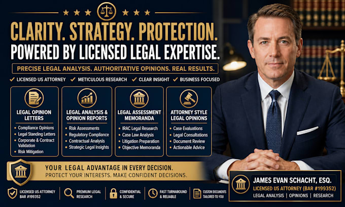 write precise attorney style legal opinions and case evaluations