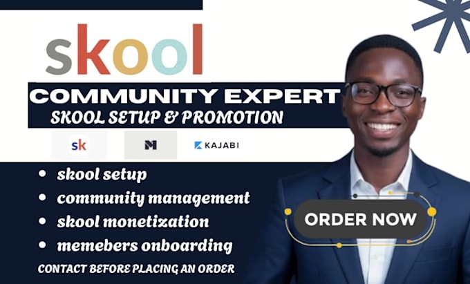 setup your skool community online course membership