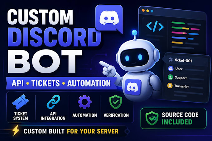 build a custom discord bot with API integrations