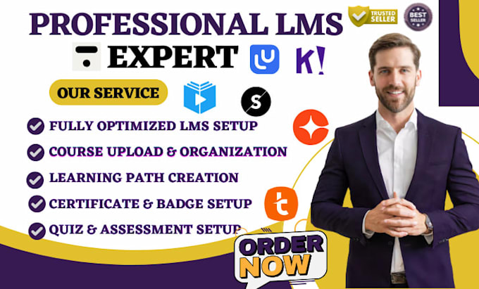 setup learnupon thinkific cornerstone lms talentlms teachmint swipeguide kahoot