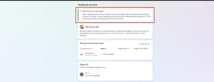 create facebook accounts for personal or business use, and old fb profile