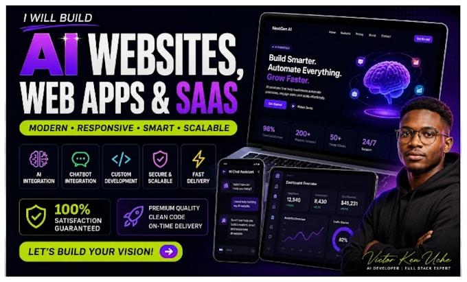 build ai website ai web app or saas website with lovable ai