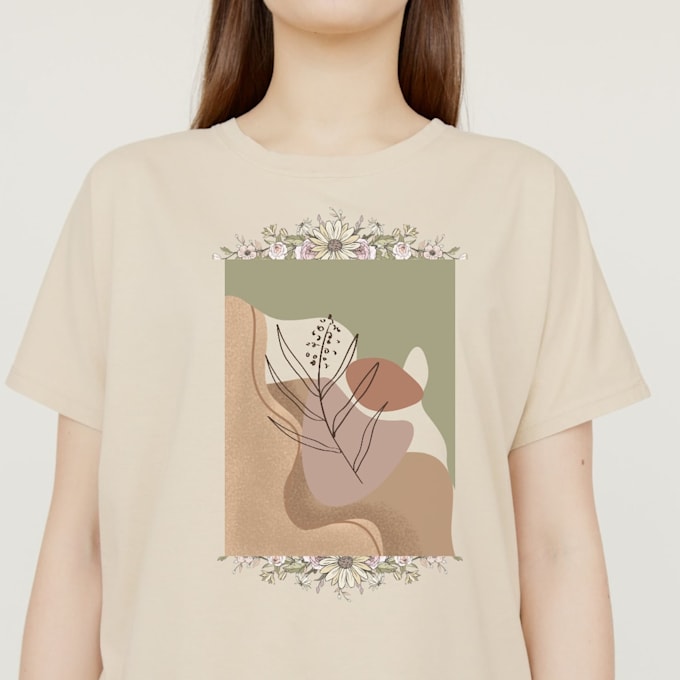 create simple and creative t shirt