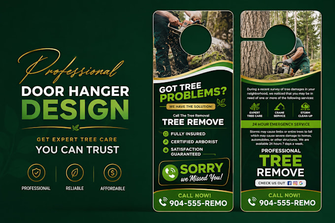 design creative postcard, direct mail, eddm, mailer, door hangers