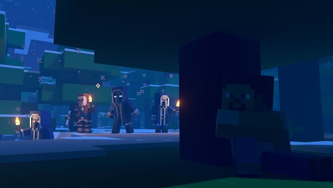 create minecraft 3d renders