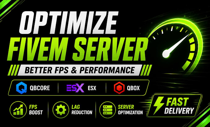 optimize your fivem server for better fps and performance