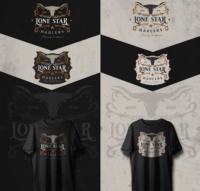 design vintage bull logo
