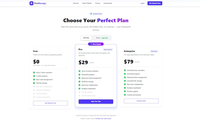 create a professional responsive website