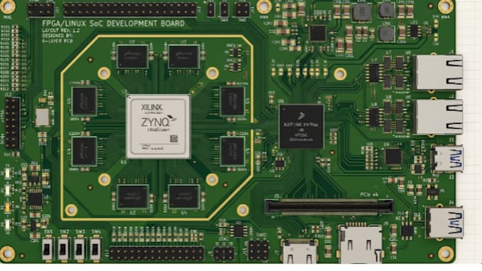 design schematic, layout pcb for fgpa, linux soc and embedded hardware design