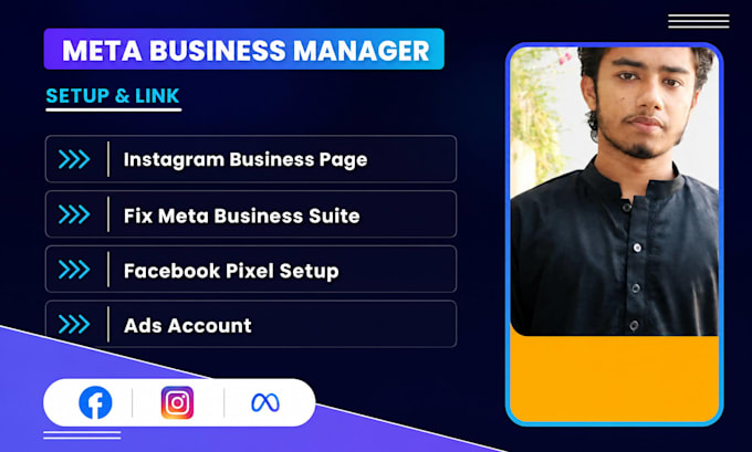 fix meta business suite problems, ad account restrictions and meta pixel setup
