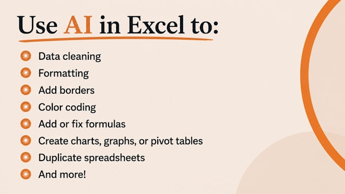 teach you how to use ai for excel data cleaning, formatting, and more