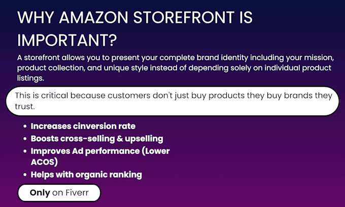 do a premium amazon storefront design