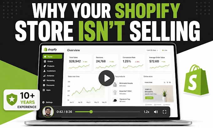 fix your shopify store sales issues