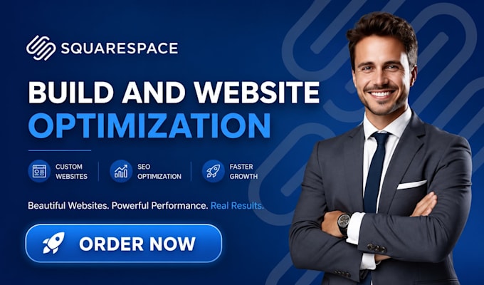 build squarespace website, optimise and design squarespace and squarespace fix