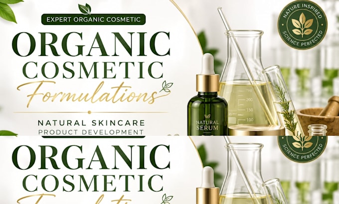 be your organic cosmetics formulation chemist