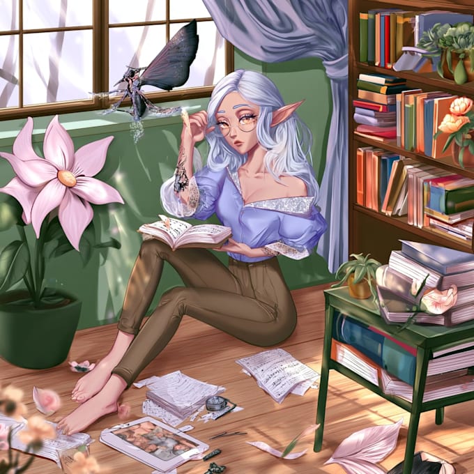 draw anime manga illustration