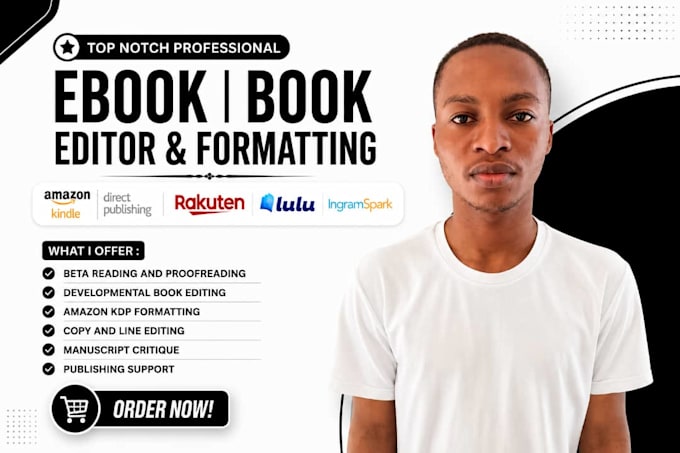 edit, format your book series with consistent KDP interior design and upload