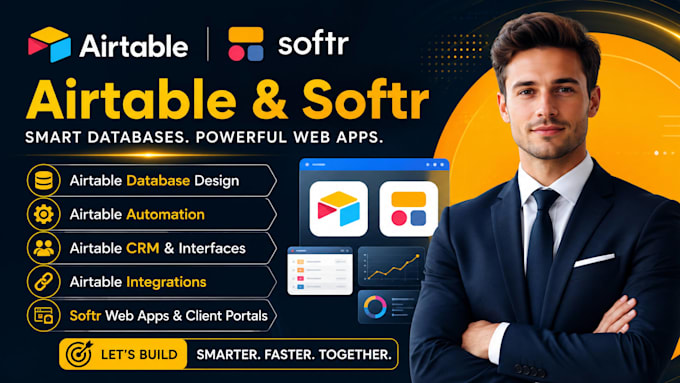 setup airtable database airtable automation airtable crm softr webapp