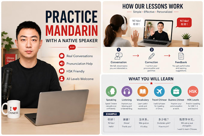 native mandarin conversation partner