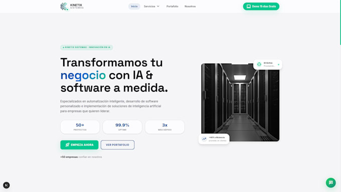 develop a high performance web application