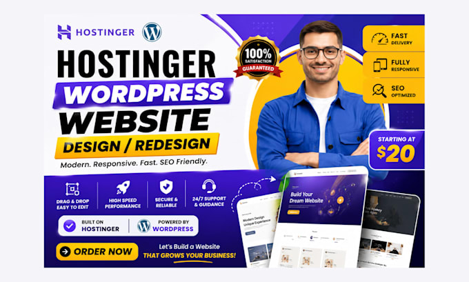 hostinger website design hostinger wordpress website redesign hostinger website